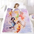 thumbnail image 5 of Tinker Bell Blanket Bed Sofa Throw Birthday Gift for Kids Cartoon Four Sizes, 5 of 7