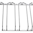 thumbnail image 5 of Estante para copas de vino debajo del gabinete Soporte para estante para copas de alambre colgante Acabado cromado 27 cm 3 filas-Soporte para estante para copas de vino, cromado, 5 of 5