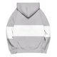 thumbnail image 3 of Ailaofu Women's Long sleeves Color Block Hoodie Tops Cute Casual Drawstring Loose Lightweight Pullover, 3 of 5