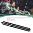 thumbnail image 4 of Cue Extension,  Hand Feel Standard Design 23.5cm Normal Length Carbon Fiber Pool Cue Extension  for Replacement, 4 of 7