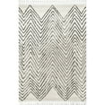 thumbnail image 4 of nuLOOM Amanda Moroccan Chevron Tassel Area Rug, 4' x 6', Amanda Off-white, 4 of 5