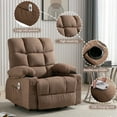 thumbnail image 5 of LEGAHOME Lift Recliner, Electric Power Recliner Chair with Massage Function, PU Leather Lift Chair with Cup Holders and Side Pocket, Wide Seat Recliner Sofa for Elderly, Gray, 5 of 9