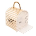 thumbnail image 2 of Portable Travel Bird Carrier,Portable Bird Cage Escape Bird Cage Portable Parrot Cage Multi-Functional, 2 of 14
