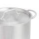 thumbnail image 5 of Olla Amazon Basics de acero inoxidable de 12 cuartos de galón con tapa Amazon Basics NA, 5 of 5