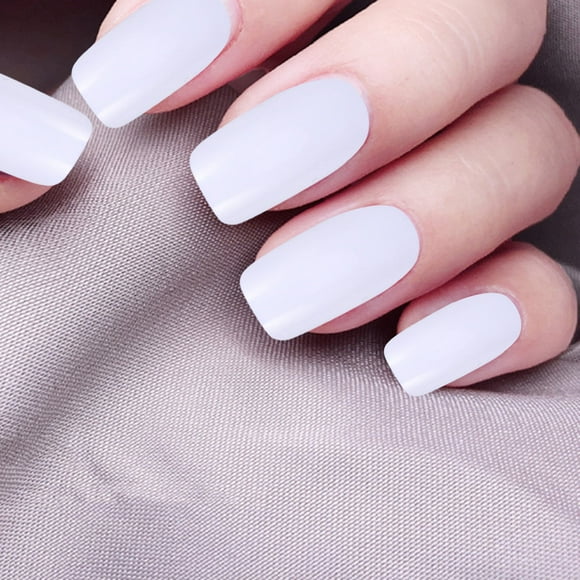 FELTECHELECTR 500Pcs Straight Nail Tips White for Women French Manicure Trim File Paint Wedding Prom