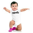 thumbnail image 4 of Newbie Slang Funny Cute New Babies Romper Boys or Girls Infant Baby Brisco Brands NB, 4 of 7