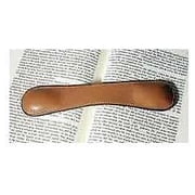Bandwagon Weighted Bookmarks 8.5 Genuine Leather(Brown)