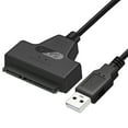 thumbnail image 3 of Baohd SATA 3 Cable Sata to USB Adapter 2.5 Inches hard drive cable 6Gbps for 2.5 Inches External SSD HDD Hard Drive 22 Pin Sata III Cable,USB 2.0,20cm, 3 of 7