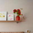 thumbnail image 3 of Bouquet - Lifelike Yellow Flowers for Home Decor, Red, 3 of 7