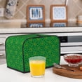 thumbnail image 6 of Haiem St Patrick's Day5 Print Toaster Covers 2 Slice Wide Slot,Bread Dust Cover & Fingerprint Protection,Bread Machine Cover,Appliance Covers, 6 of 7