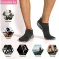 thumbnail image 2 of No Show Athletic Socks 5-10 Pairs Hiking Running Ankle Socks For Women Cushion Low Cut Socks, 2 of 5