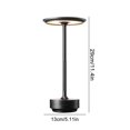 thumbnail image 5 of Sladdlös skrivbordslampa Dimbar metall USB uppladdningsbar skrivbordslampa -1 st-Perfet Gold, 5 of 5