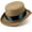 Beige and Green, variant on Victorian Top Hat Circus Show Hat Cowboy Hat for Adults Halloween DIY