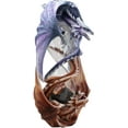 thumbnail image 5 of Ebros Invertible Elemental Ice and Fire Dual Dragon Sandtimer 7.5"H Anne Stokes, 5 of 8