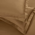 thumbnail image 5 of Superior Cotton Blend 600 Thread Count Duvet Cover Set, Twin, Taupe, 5 of 5