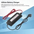 thumbnail image 3 of Lithium Iron Batteries Smart Charger, 90-265VAC Various Protection Functions Versatile Shockproof Compact Lifepo4 Battery Charger 10A AC To DC  for Vehicles US Plug, 3 of 7