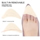 thumbnail image 1 of Almohadilla para el antepié ligera y respetuosa con el medio ambiente tope para el dedo del pie para proteger los dedos de los pies zapatos de tacón alto para mujer alivia el ANGGREK Otros, 1 of 8