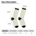 thumbnail image 2 of KLL Roosters Print Cool Socks Men's Women's Crew Socks Funny Crazy Novelty Stockings, 2 of 6
