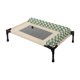 thumbnail image 2 of Cama elevada para mascotas, resistente, con malla transpirable, para interiores y exteriores, para perros, cachorros, gatos y gatitos, con almohada incluida. 66 cm x 45 cm, 2 of 10