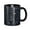 Black, variant on Blue Dark Fabric Mix Coffee Mug Fun Custom Ceramic Mugs 11oz Black