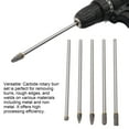 thumbnail image 3 of Conjunto De Rebabas De Carburo De Acero De Tungsteno, Herramienta De Impulsor De aleación De Largo De Doble Grano Para Grabar Grabado, Equipos Para Reparación Automotriz, Uso De, 3 of 7