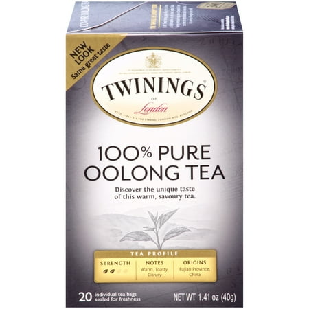Twinings Chine Oolong Noir Bagged Thé, 20 Ct