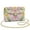 Rose Butterfly Leaf Print Beige, variant on SCRAWLGOD Skull Rose Print Small Sling Bag Lightweight PU Leather Crossbody Bags for Women Trendy Scratch Resistant Crossbody Purse with Detachable Chain