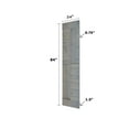 thumbnail image 4 of S Style 48in x 84in (24in x 84in x 2 Panels) French Gray Finished Solid Wood Bi-Fold Sliding Door with 4.3ft Hardware Kit-Assembly Needed, 4 of 7