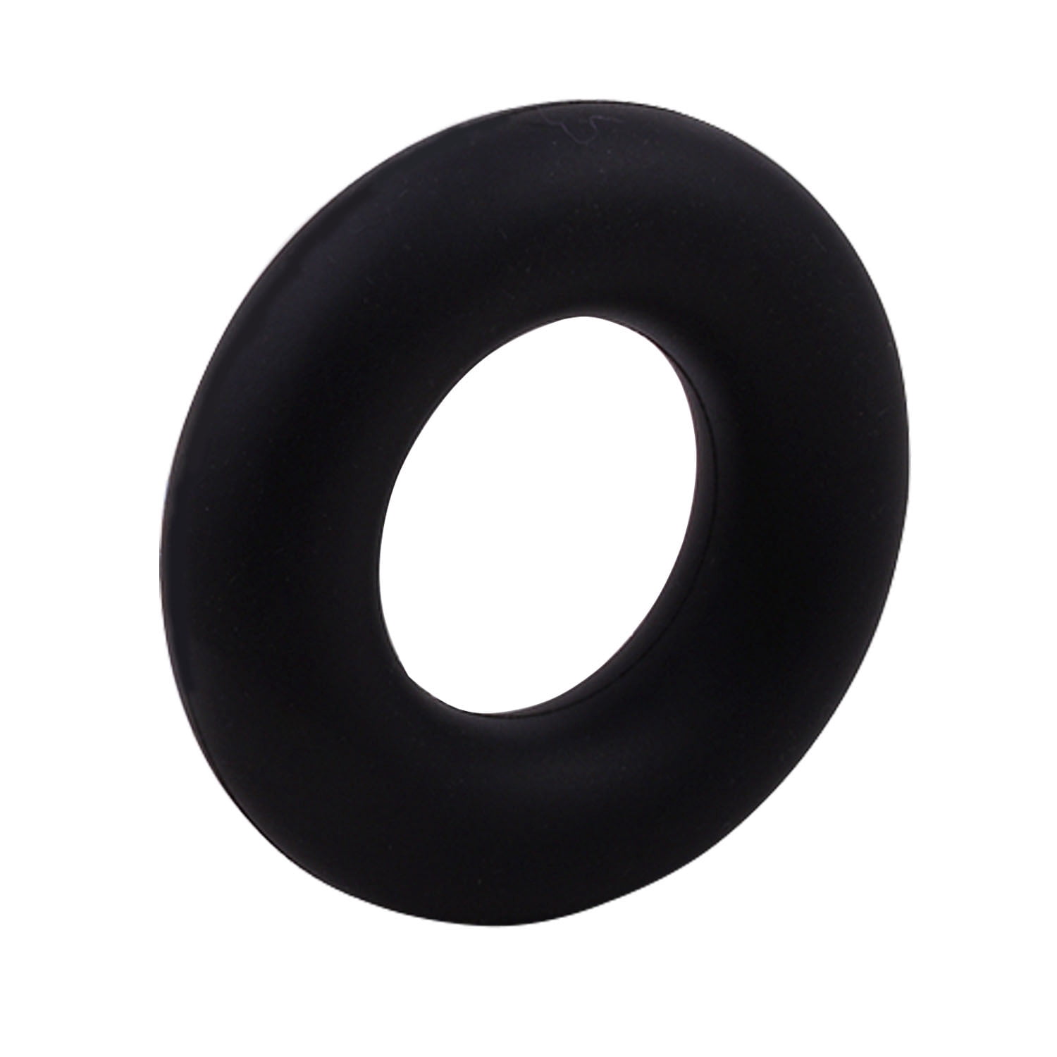 Hand Grip Strength Trainer Silicone Elastic Ring Glossy Non Slip Grip Exerciser for Stress Relief Fitness Training
