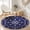 Color 2, variant on SPXUBZ Velvet Round Area Rug Luxury Royal Blue Red Persian Circular Floor Mat Soft Traditional Medallion Accent Carpet for Living Room Bedroom Boho Home Decor Non-Slip Throw Rugs