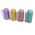thumbnail image 3 of 4 Uds. Guía de , herramienta de separados, soporte de de plástico, dedal de tejer para manualidades DIY, suéter, accesorios de, 3 of 8