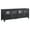 Black Grain, variant on Evelyn&Zoe Holbrook Rectangular TV Stand for TV's up to 75", Black Grain