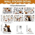 thumbnail image 2 of Halloween Decorations - Reusable Window Clings for Halloween Party Decorations Indoor Outdoor Pumpkin Ghost Window Decor Stickers for Office Party Favors Supplies Crafts, 2 of 6