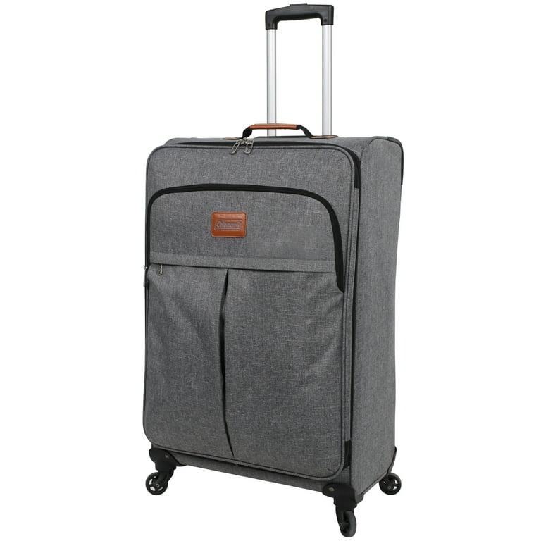Coleman 28 Brockton Upright Spinner Luggage, Grey - Walmart.com