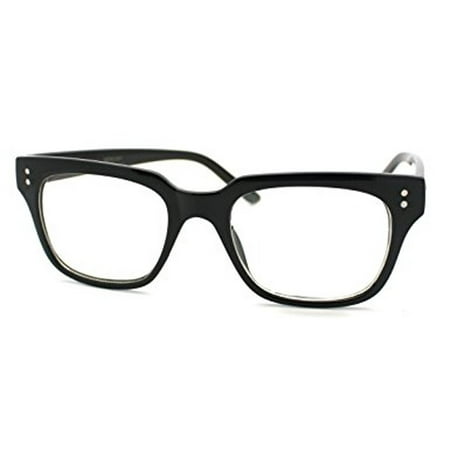 Kingsman Glasses Black Eyeglasses Nerd Dots Secret Service Movie Fashion Costume