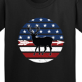 thumbnail image 4 of Inktastic Deer Bow Hunting USA Flag Youth T-Shirt, 4 of 5