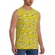 thumbnail image 2 of Fotbe Banana A Men's Camiseta sin Mangas Estampada para Hombres, Playera Casual para Gimnasio, Entrenamiento, Playa-Large, 2 of 7