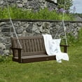 thumbnail image 4 of Highwood 4ft Lehigh Porch Swing with 1 Coffee Table - Outdoor, Eco-friendly, Synthetic Wood, 4 of 7