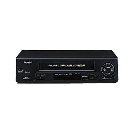 Sharp VC H810U - VCR - VHS - 4 heads - black