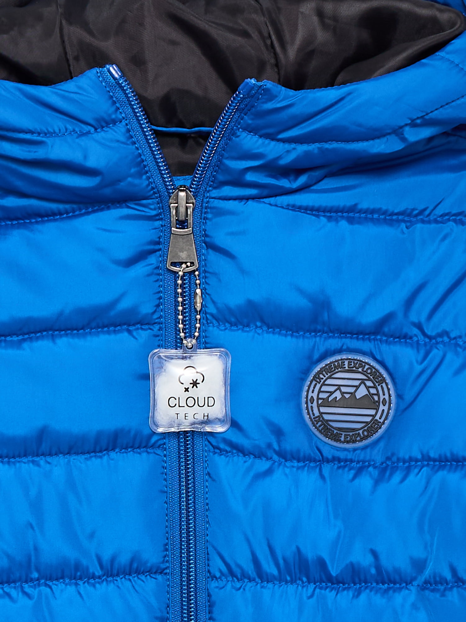 iXtreme Boys Solid Quilted Hooded Puffer Jacket, Sizes 4-18