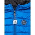 thumbnail image 3 of iXtreme Boys Solid Quilted Hooded Puffer Jacket, Sizes 4-18, 3 of 3