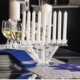 thumbnail image 2 of Sparkles Home  Rhinestone Crystal-Filled Menorah - N/A, 2 of 6