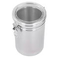 thumbnail image 2 of Stainless Steel Food Storage Container, Stainless Steel Sealed Can Versatile  For Biscuits For Tea Extra Large 2100ml, 2 of 8