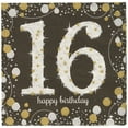thumbnail image 1 of Amscan Party Supplies Sparkling Celebration 16 Servilletas p Amscan Amscan, 1 of 1