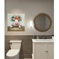 thumbnail image 5 of AXXPosters Unframed Pig Canvas Picture Wall Art: Rustic Pig Floral Crown Wall Decor Farm Animal Wall Art Pioneer Woman Kitchen Farmhouse Home Decorations Painting of Pig, 5 of 6