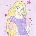 thumbnail image 2 of Disney Princess Rapunzel Big Girls French Terry Dress Toddler to Big Kid, 2 of 5