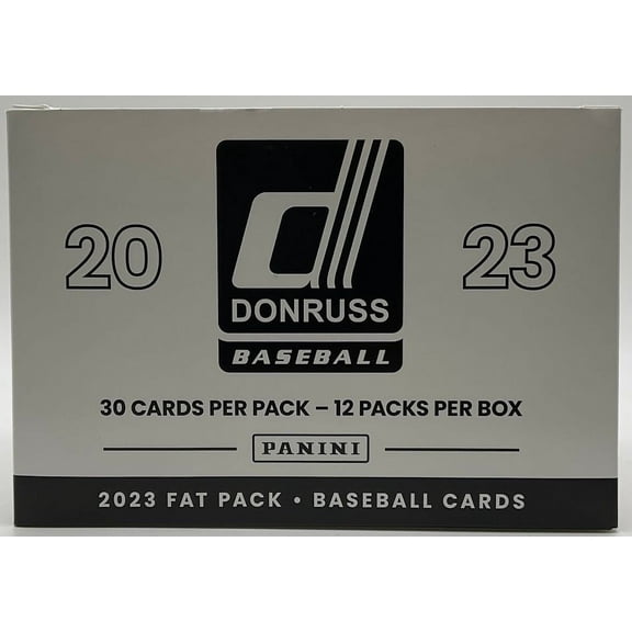 2023 Panini Donruss Baseball Fat Pack Box