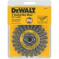 thumbnail image 3 of Dewalt 4-inch Knotted Wire Brush, 3 of 3