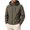 Green, variant on Men's Hooded Jackets Men Multiple Zipper Pockets Water Repellent Solod Color Softshell Jackets Casual Full Zip Adjustable Cuffs Travel Daily Outdoor Coats