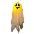 thumbnail image 2 of Diceymbol Halloween Ghost Light Pumpkin Decoration Hanging Indoor Outdoor Decor, 2 of 7